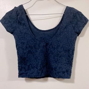 Abercrombie & Fitch Lace Crop Top